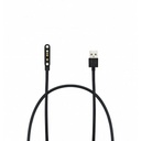 Câble de données Zebra de 100 cm avec connecteur magnétique vers USB-A, pour WD2