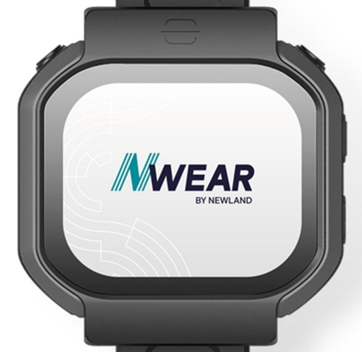 [NLS-WD5-ISW] Newland WD5 Industrial Smartwatch with 2.06" AMOLED Touch Screen, 2D CMOS VGA imager with red LED