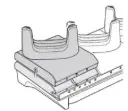 Coupes de rechange Zebra à 1 emplacement pour les SharedCradles - Coupe seule