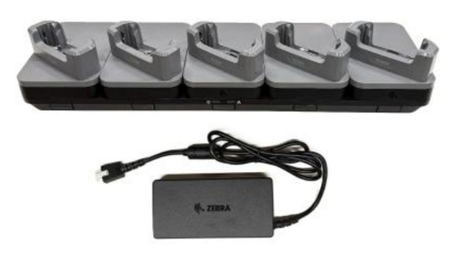 Zebra TC501 – 5-slot Ethernet charging cradle (without rugged boot)