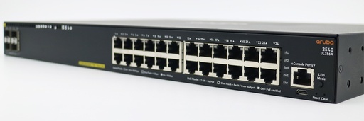 [JL356A] Commutateur Aruba 2540 24 ports PoE+ avec 4 ports SFP+